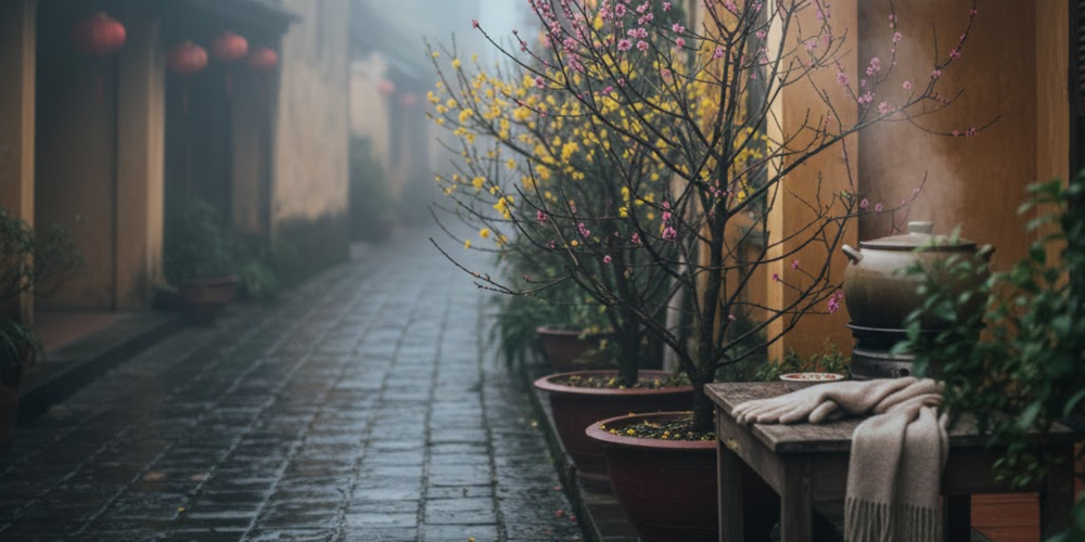 3. Se lạnh đầu xuân khiến nỗi nhớ trở nên dài hơn